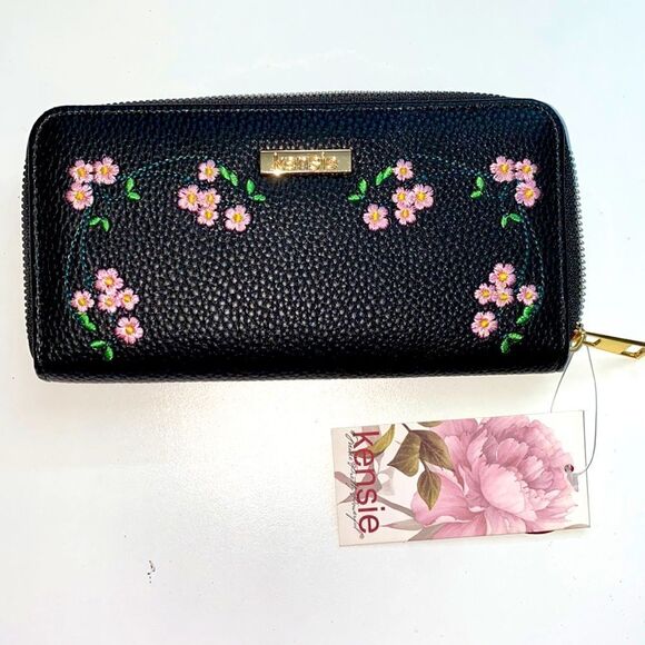 Kensie wallet floral fits your phone New - Picture 1 of 5